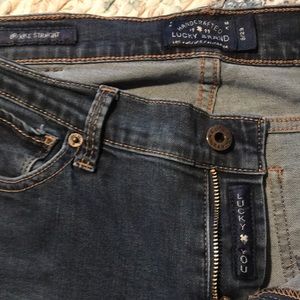 Women’s Lucky Brand Brooke straight jeans size 8/29
